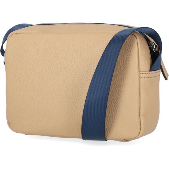 Women's Tan Out and About Adjustable PU Leather Crossbody Bag Purse - Picture 5 of 6